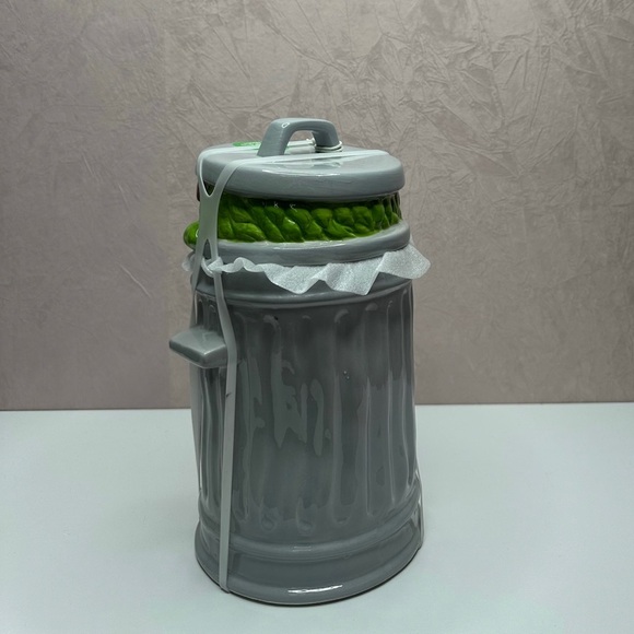 Sesame Street Gray and Green Cookie Jar - Picture 7 of 10
